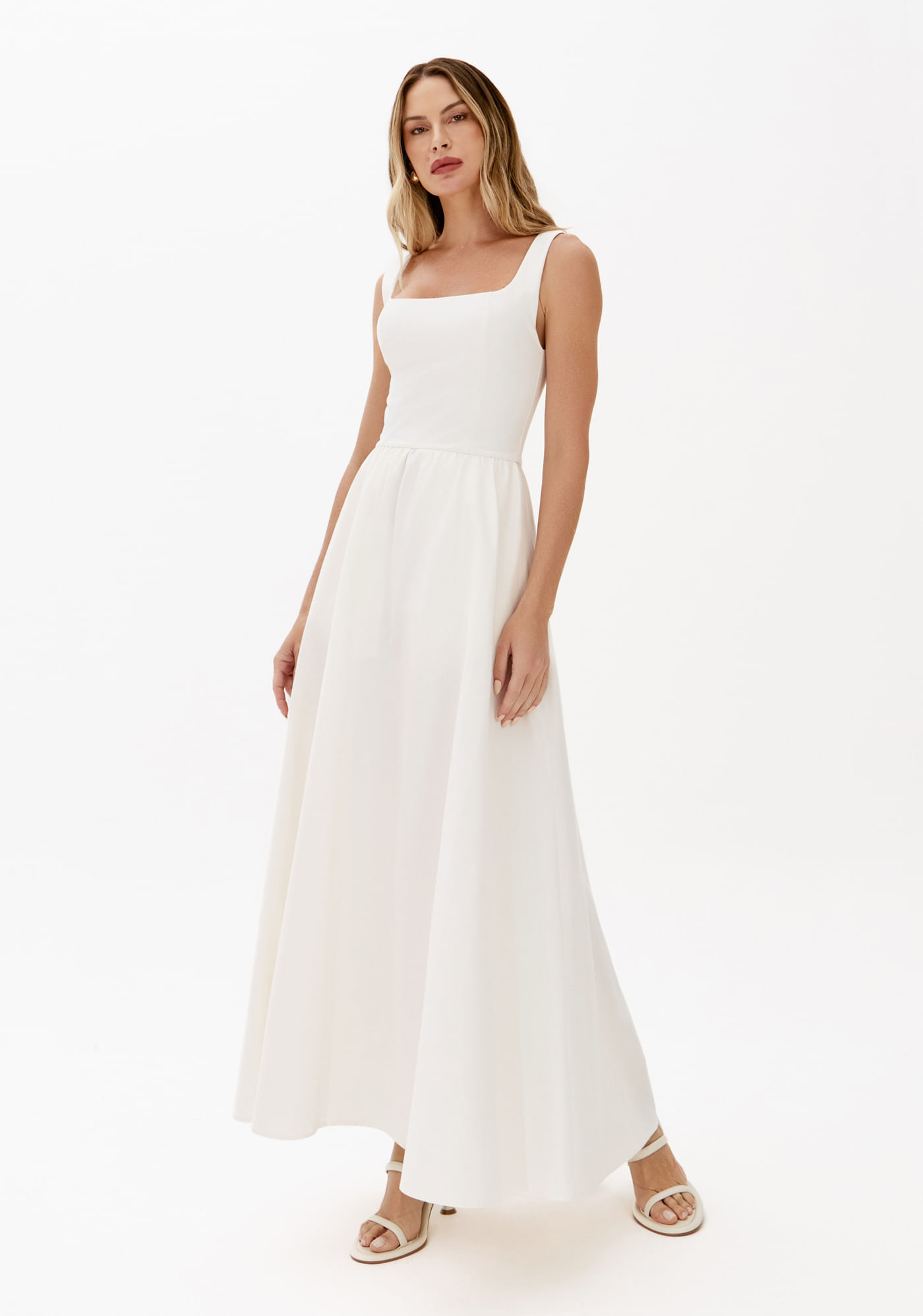 Vestido Ladylike Super Midi
