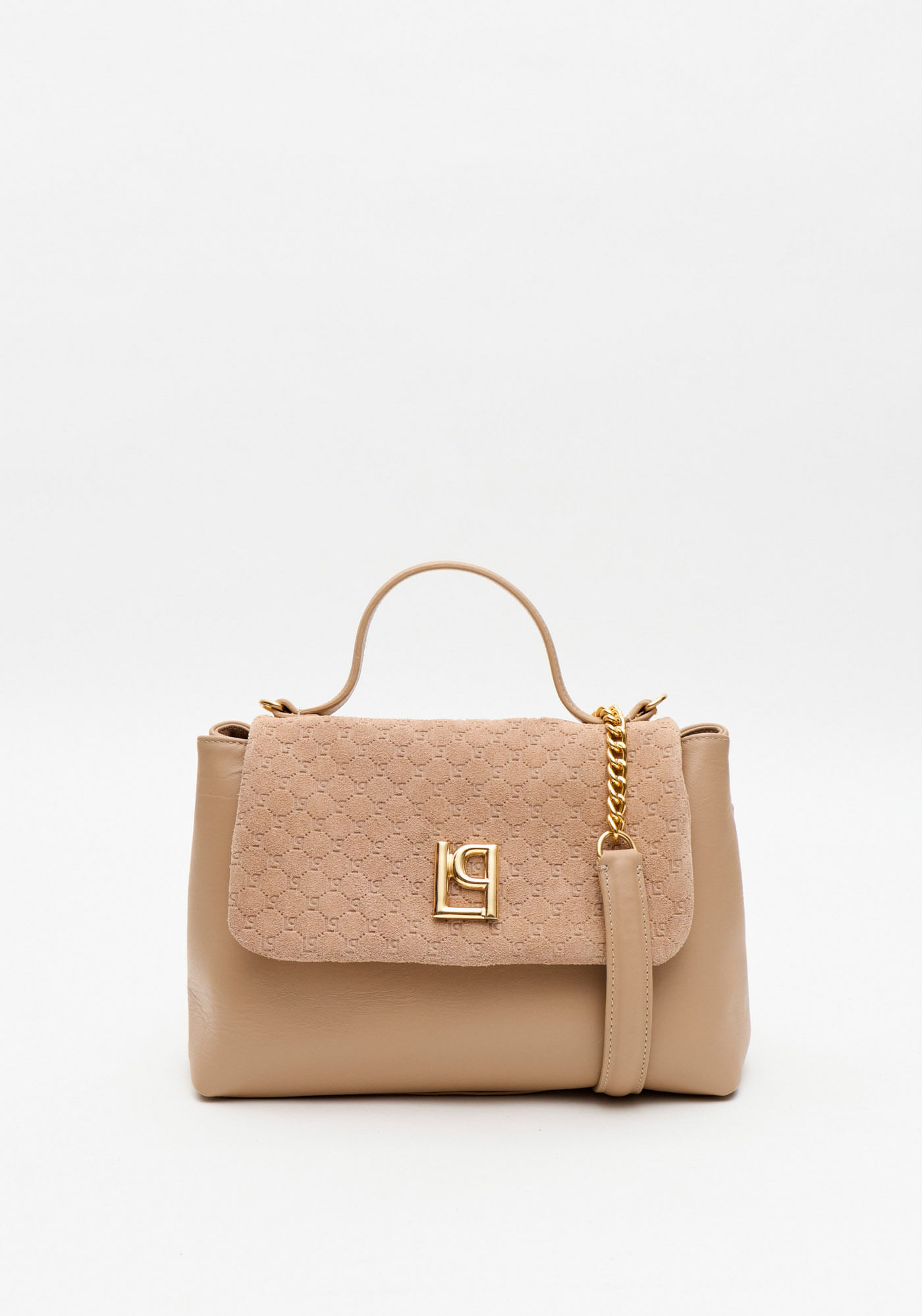 Bolsa Tote Couro Monograma