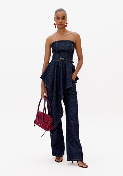 Calça Jeans Reta Cintura Média