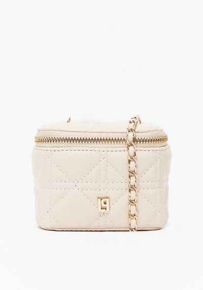 Bolsa Crossbody Matelassê E Espelho