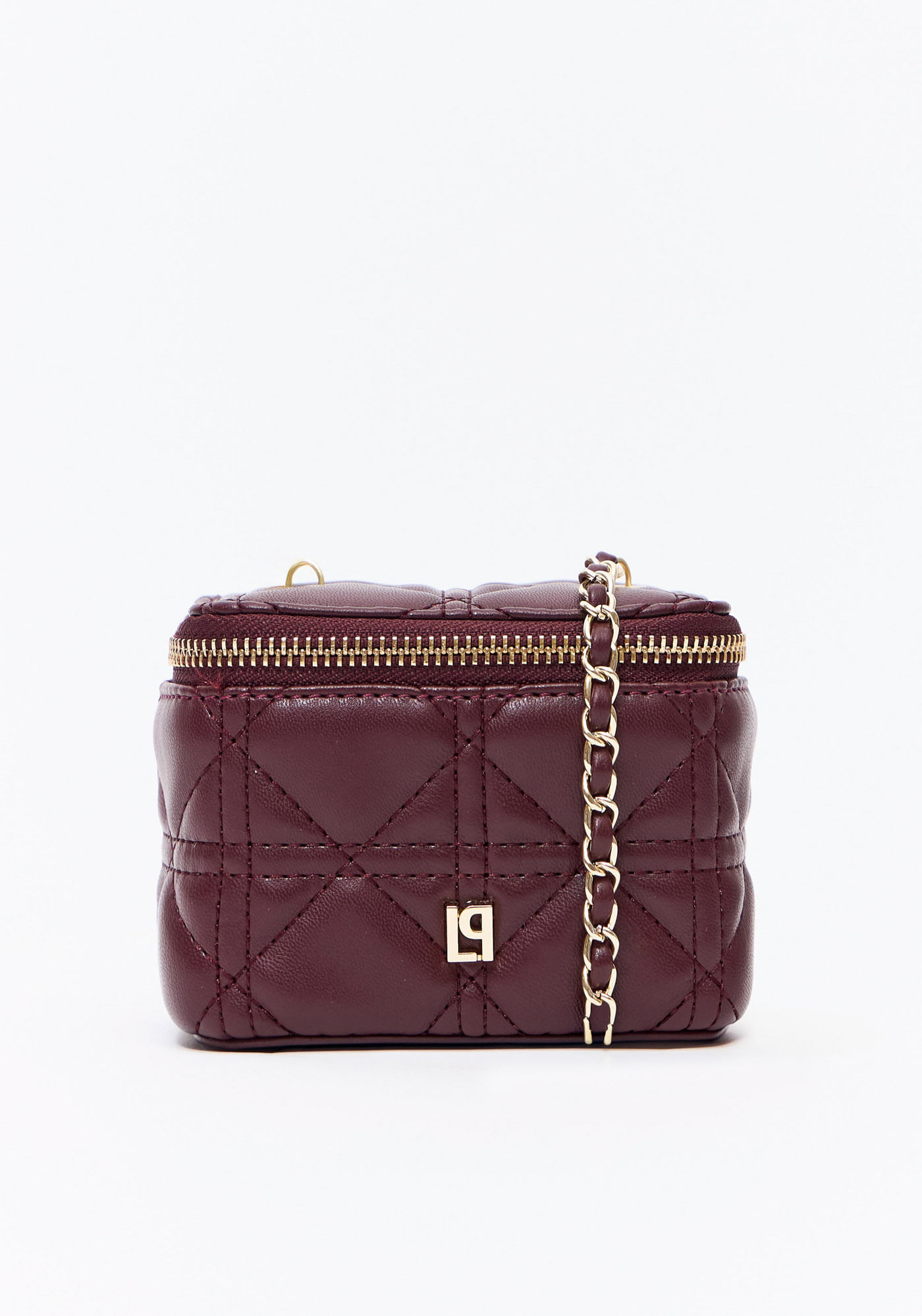 Bolsa Crossbody Matelassê E Espelho