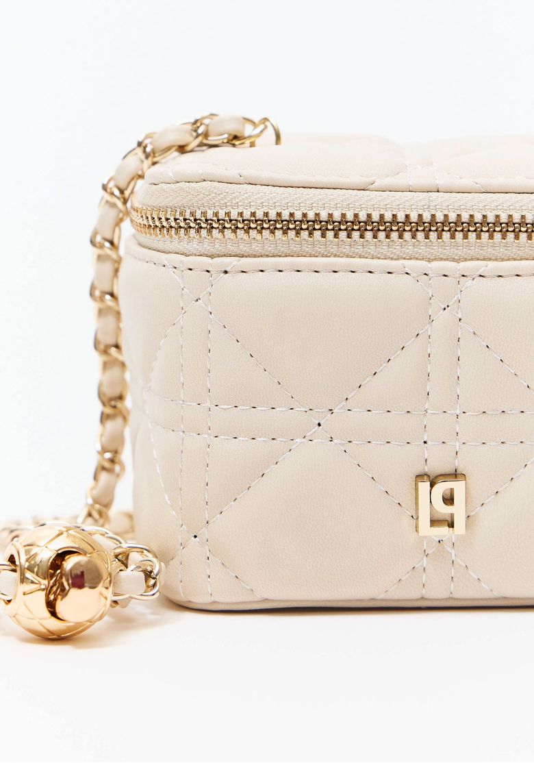 Bolsa Crossbody Matelassê E Espelho