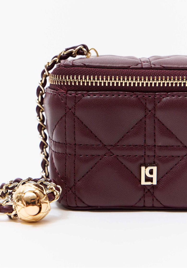 Bolsa Crossbody Matelassê E Espelho