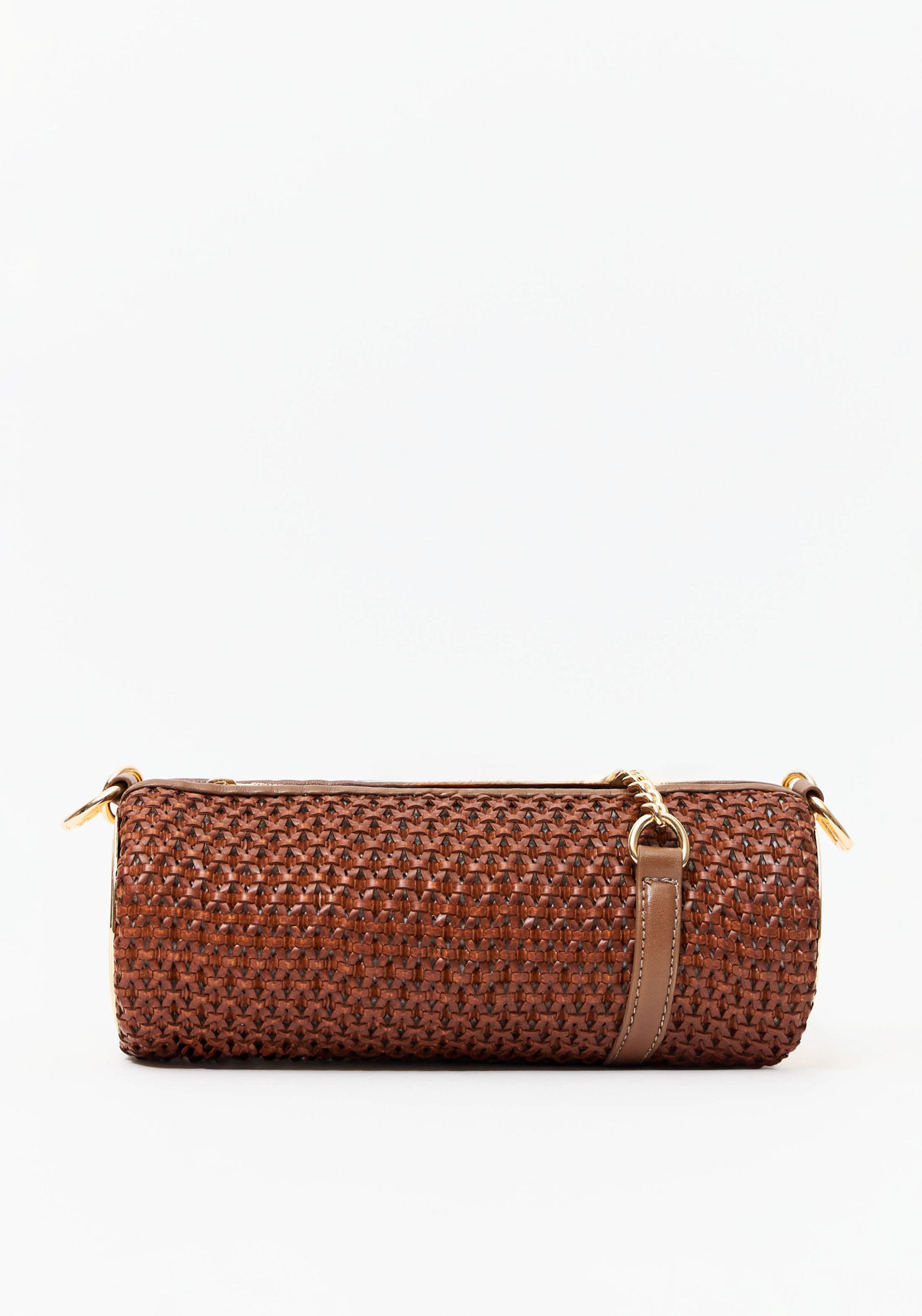 Bolsa Shoulder Tresse Metal Redondo