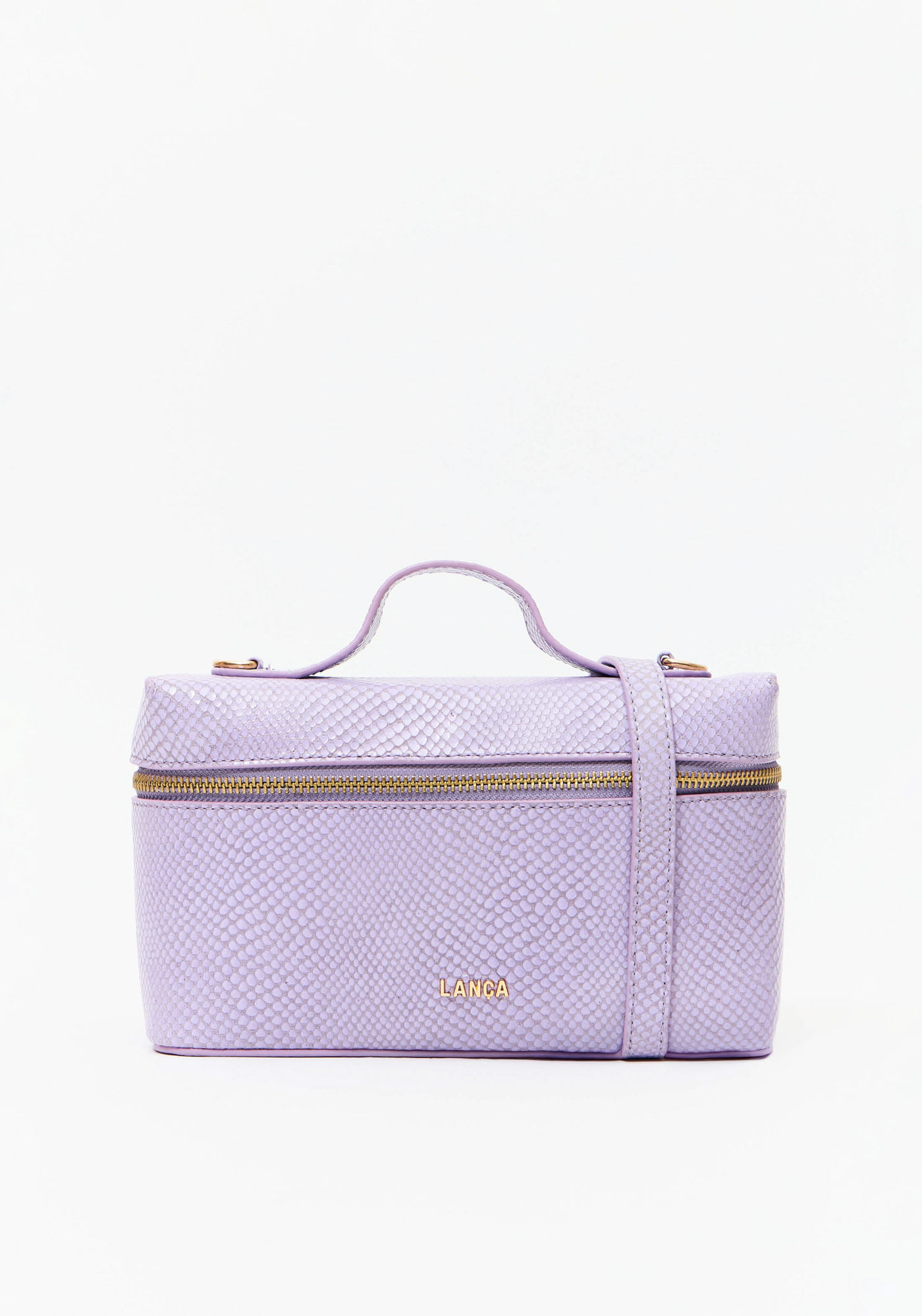 Bolsa Tote Couro Cobra Com Enfeite