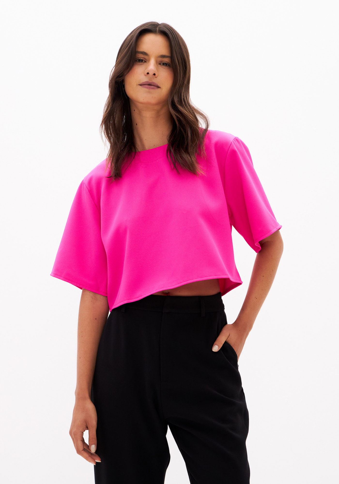Blusa Manga Curta