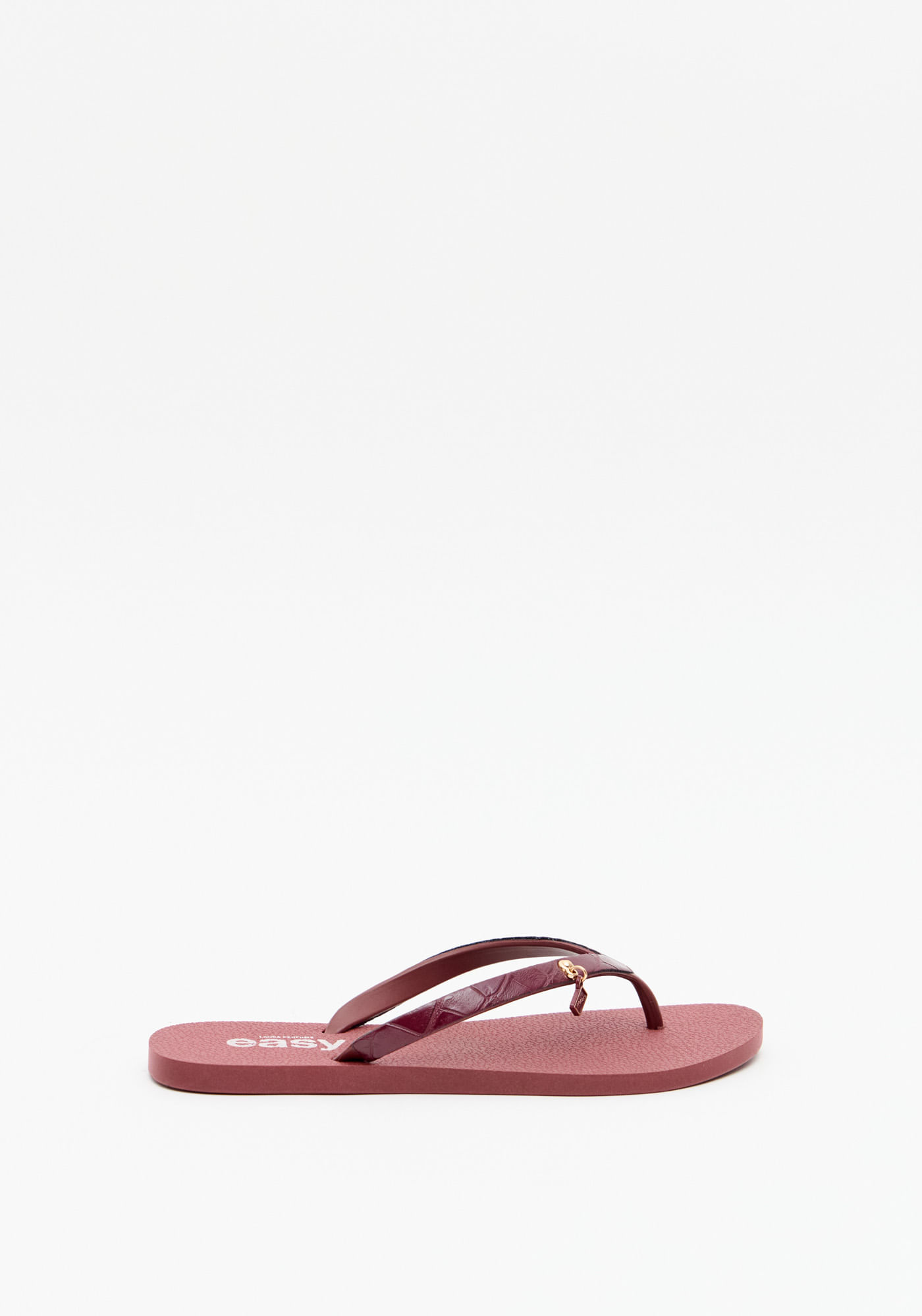 Chinelo Com Pingente Losango