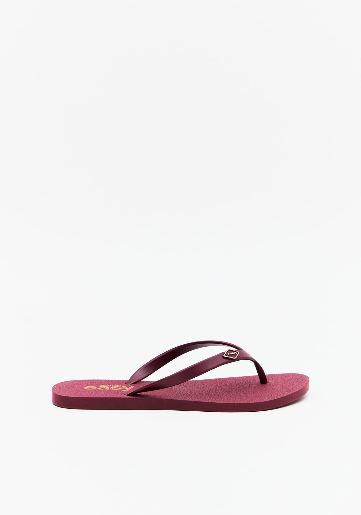 Chinelo Com Enfeite Metal