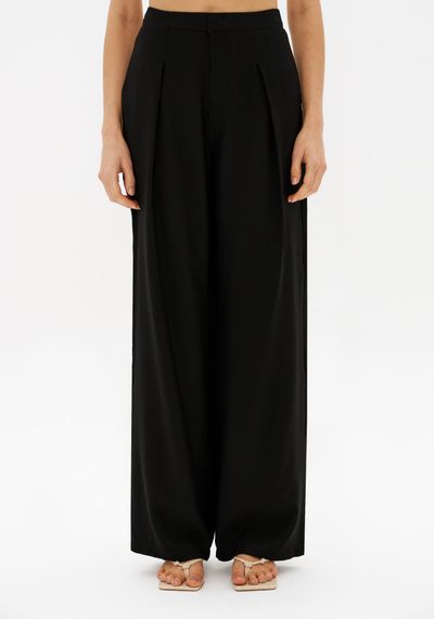 Calça Semiflare Cintura Alta