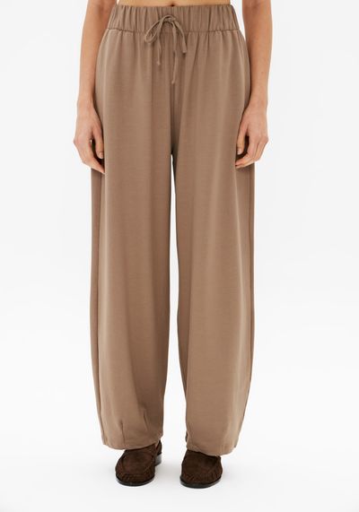 Calça Balloon De Moletom