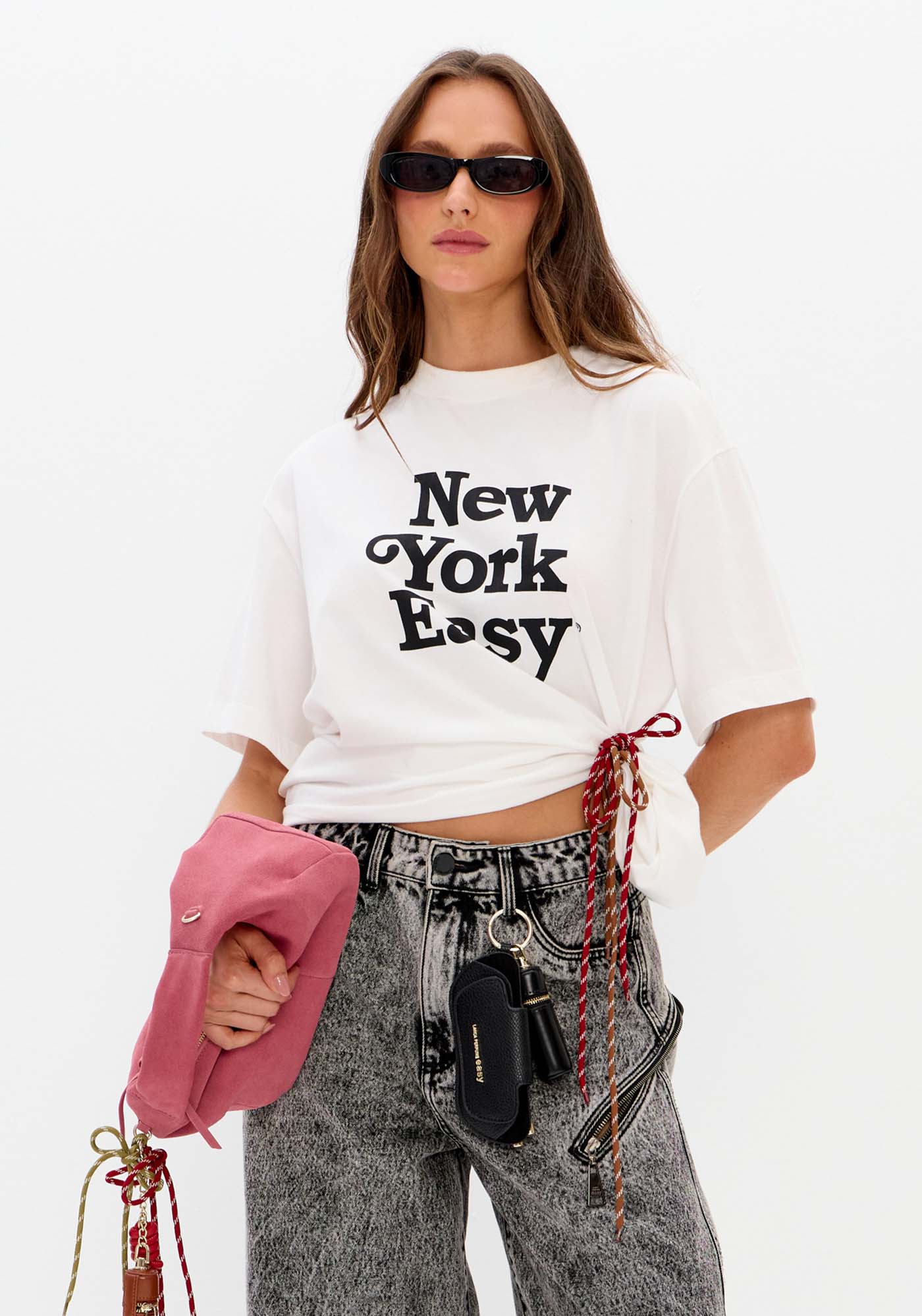 T-Shirt Oversized Com Estampa