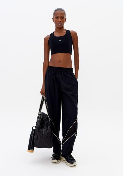 Calça Corta Vento Com Contraste