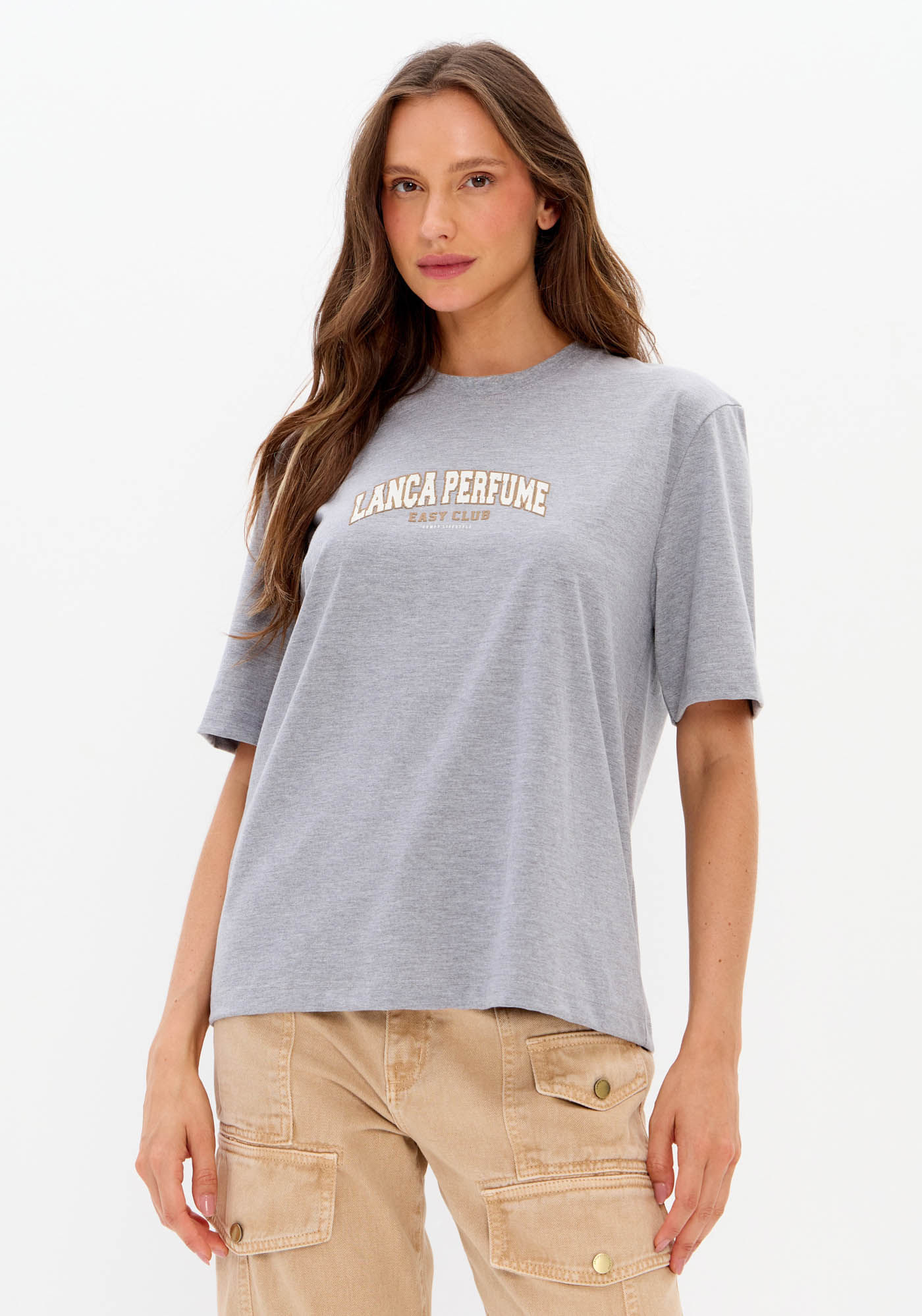 T-Shirt Oversized Com Estampa