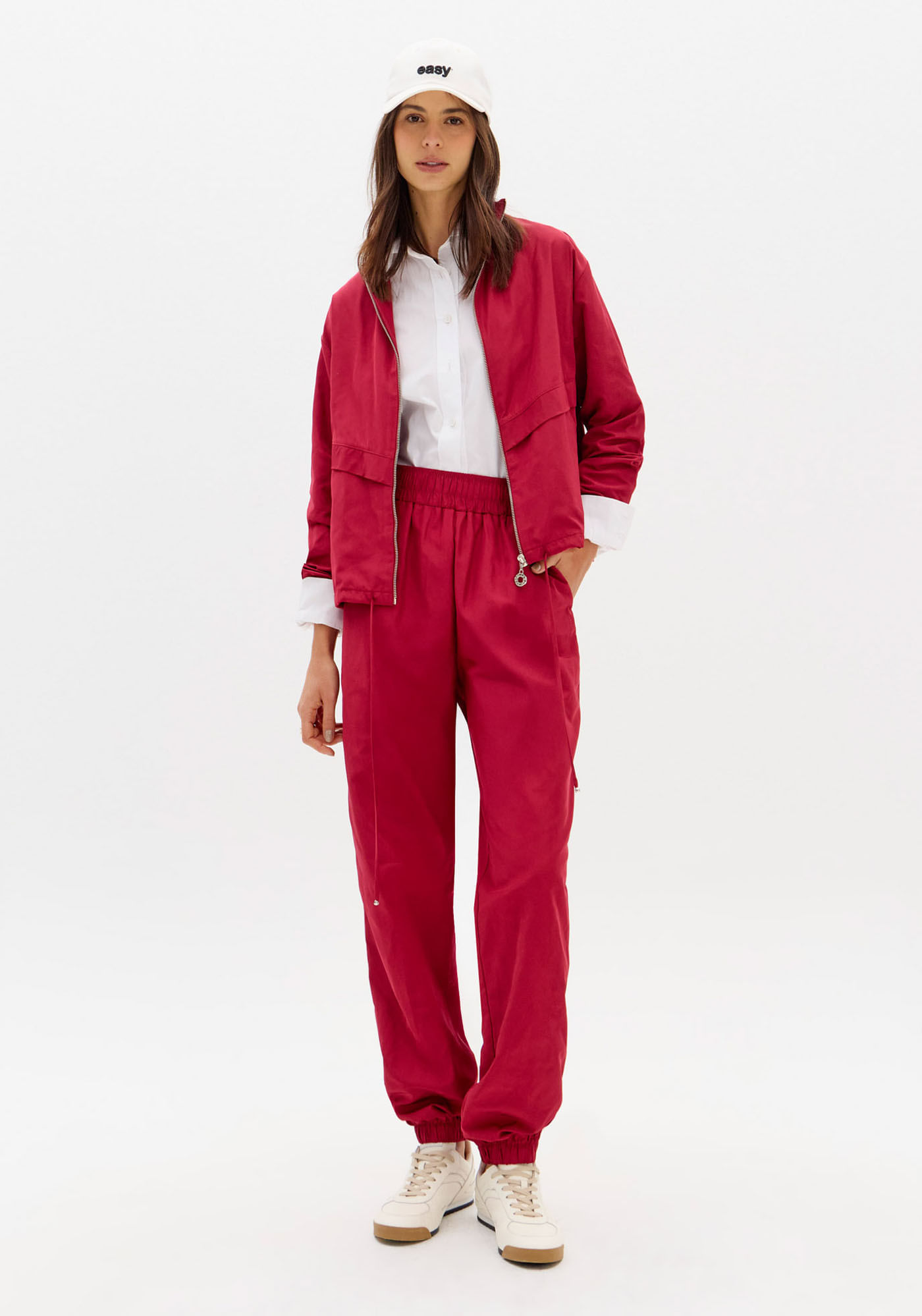 Calça Jogging Cós Com Elástico