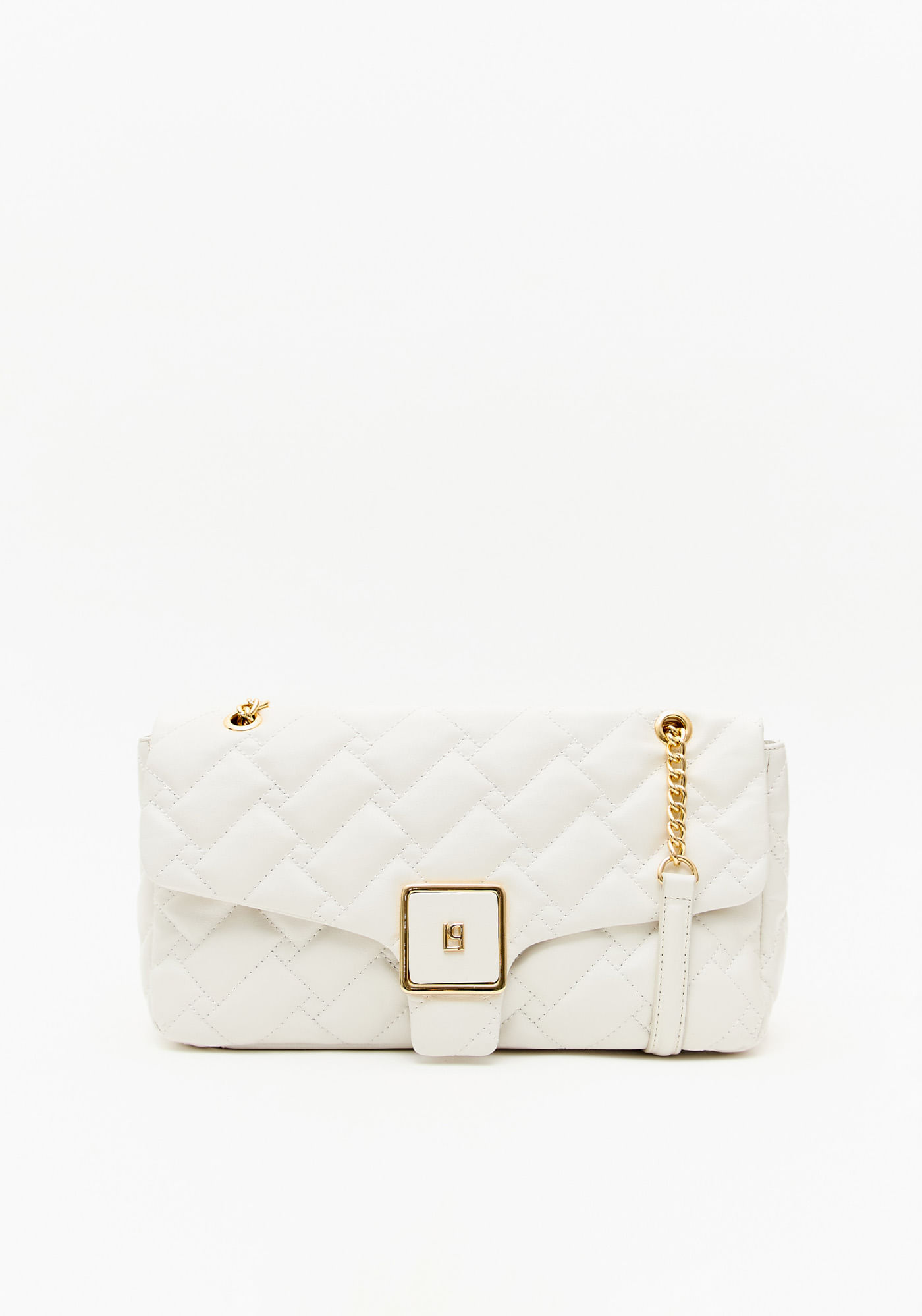 Bolsa Shoulder Matelassê Com Enfeite