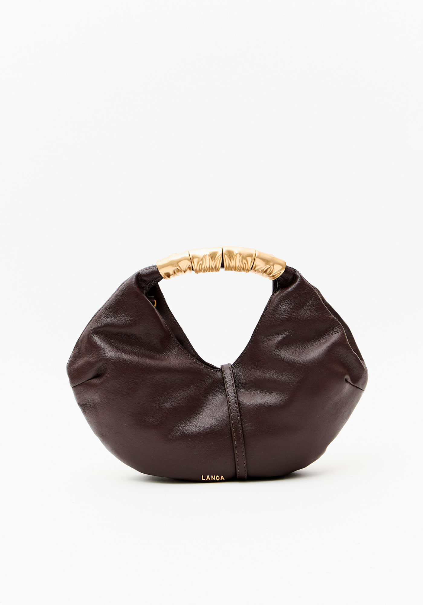 Bolsa Tote Com Alça Metal E Enfeite