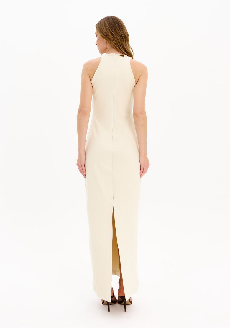Vestido Super Midi Sem Manga