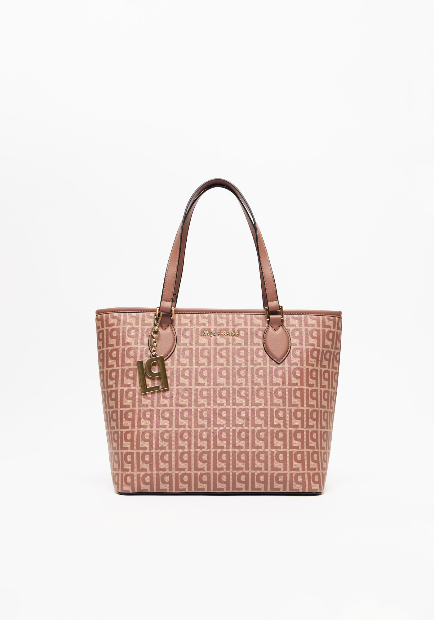 Bolsa Shopping Monograma Com Chaveiro
